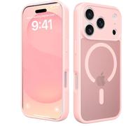 CasyKasy for iPhone 17 Pro Max Phone Case Magnetic for MagSafe Light Pink | i Phone17 Promax Funda Para Full Camera Protection 17Pro Maxcase Men Women iPone iHome 17Promax Mac Cover Slim Protective