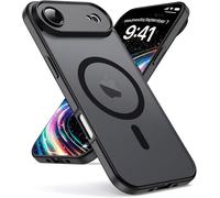 CasyKasy for phone-17-Air-Case for Magsafe [ Full Camera Protection] Magnetic phone17Air Phone Cases Military Grade Protective Rugged Matte Slim Matte Funda para Cover for i Phone17 Air, Black