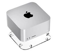 CaSZLUTION Acrylic Desktop Stand for Mac Studio M2 Max, M2 Ultra, M1 Max, M1 Ultra - Mac Studio Stand Holder Compatible with Mac Studio and Mac Mini, Clear