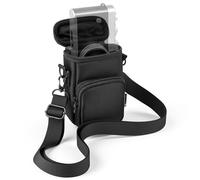 CaSZLUTION Camera Case for Camp Snap Pro, Lightweight Small Sling Bag | 5.31" x 3.35" x 1.20" Travel Bag with Adjustable Shoulder Strap, for KODAK Printomatic Instant Print Camera, Black