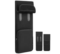 CaSZLUTION Keyboard Sleeve Travel Case for Wireless Bluetooth Full Size Keyboards (up to 20 Inches), 6.5" x 17.5" up to 6.5" x 20" Neoprene Protective Keyboard Case with Mouse Storage Pocket (Black)