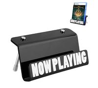 CaSZLUTION Now Playing Video Game Stand, Universal Acrylic Game Display Holder Compatible with Switch Xbox PS5 PS4 Discs Box - Showcase Your Now Playing DVD CD Blu-ray Game Case