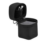 CaSZLUTION Travel Case Compatible with Anker 3 in 1 Cube MagSafe Charger Max Fast Charger 15W Foldable Wireless Charger MagSafe Stand (Case Only), black / black, simple