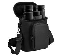 CaSZLUTION Travel Protective Case for NIKON Monarch M5 M7 8x42 Binocular, Durable Fabric Storage Bag with Shoulder Strap Compatible with Nikon PROSTAFF P3 8x42 10x42 Binocular, Black (Case Only)