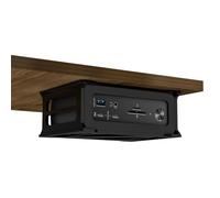 CaSZLUTION Wall Mount and Under Desk Mount Acrylic Holder Compatible with Anker 575 USB-C Docking Station (13-in-1)/ for Anker 577 Thunderbolt Docking Station (13-in-1, Thunderbolt 3) - Stand Only