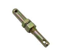 Cat 1-2 Tractor Implement Mounting Pin Lower Link with 2 Nuts (1" UNF Thread Trailer Linkage)