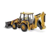 CAT 1:50 Caterpillar 420F2 IT Backhoe Loader - High Line Series by Diecast Masters - 85233 (Comes with Auger, Material Arm, Pallet Fork, and H70 Hammer attachments)