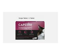 (Cat) 1 Tablet Capstar Flea Treatment for Cats & Dogs