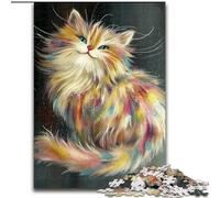 Cat 1000 Piece Jigsaw Puzzle for Adults And Teenagers, Staycation Kill Time Birthday Present, Gifts, Wall Art for 14+ (26x38cm)