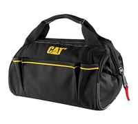 Cat 13 inch Widemouth Tool Bag High Visibility Interior 600D Polyester - 240042