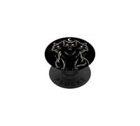Cat 3 Head Cerberus Gothic Moon Halloween PopSockets Adhesive PopGrip