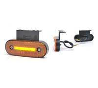 CAT 5 APPROVED COMBINED LED AMBER SIDE MARKER AND INDICATOR LIGHT LAMP 12V / 24V