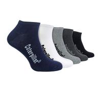 CAT Footwear Mens 5 Pack Cotton Rich Trainer Work Socks - 9-11 UK - Assorted