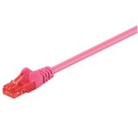 CAT 6 Interconnect Cable, U/UTP, Magenta Cable Length 15m 95267