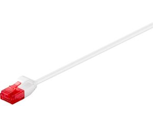 CAT 6 Slim Interconnect Cable, U/UTP, White-Cable Length 93696