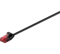 CAT 6Slim Interconnect Cable, U/UTP, Black Cable Length 93716