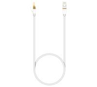 CAT 8 LEAD, WHITE, GOLD, 5M; P281KH; Qty X 1