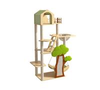 Cat Activity Centre Multi-Level Cat Tree，Tree Tower with Big Hammock Scratching Posts