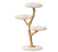 Cat Activity Centre Solid Wood Toy Small Cat Climbing Frame Nest Tree Integrated Cattery That Does Not Occupy an Area
