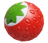 Cat Activity Rolling Toy, Interactive Strawberry Rolling Cat Toy, Rolling Cat Treat Dispenser, Cat Entertainment Rolling Toy, 4.3x4.3cm/1.69x1.69 Inches for Indoor Cats Small Dogs Puppies