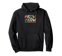 Cat Adoption, Meow, Cat Rescue Squad Pullover Hoodie