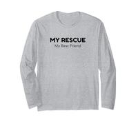 Cat Adoption, My Rescue Rescued Me Long Sleeve T-Shirt