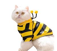 Cat Adorable Costume, Stylish Cute Breathable Cat Hoodies Cute Frog Cosplay Clothes Hoodies Funny Costume For Kittens Puppies (5.5-8.8lb)
