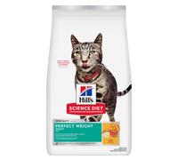 Cat Adult Perfect Weight Chicken Dry Food Hill’s Various Sizes