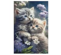 Cat Adults Wooden Jigsaw Puzzle, for Kids Wooden Puzzles Toys Family Game Play,Brain Training 1000 Piece （78×53cm）
