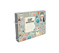 Cat Adventures Scrapbook: Cute Design with Playful Cats and Whimsical Illustrations (scrap-kf24-catadvhg)