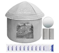 Cat Air Conditioner House, Pet Cooling House, Dog Insulated Shelter, Comfortable Sleeping Space, Pet-Safe Materials, 45x45x40cm, for Puppy, Kitten, Outside, Indoor
