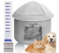 Cat Air Conditioner House, Pet Cooling House, Summer Cat Shelter, Cooling Comfort, Foldable And Space-Saving Design, Suitable For Home Indoor And Outdoor Use