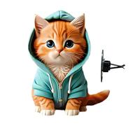 Cat Air Freshener Car Vent, Car Aromatherapy Diffuser, Cute Cat Air Vent Clips, Auto Fragrance Diffuser, Vehicle Interior Accessories for for Women Girls