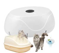 Cat Air Purifier | 3-Mode Rechargeable Pet Odor Eliminator | Small Portable Air Cleaner For Hair, Litter, Dust & Poop | Home, Bedroom, Kitchen, Office, Dorm, Nursery | Quiet & Effective For Cats & Dog