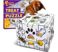 Cat Amazing Sliders Interactive Treat Puzzle Cat Toy Active Food Puzzle Feeder
