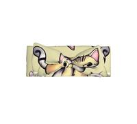 Cat and ButterflyBow headband, patterned baby bow hair accessory, suitable for newborns, infants, and everyday wear