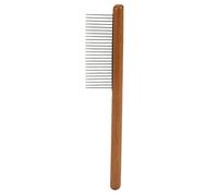Cat and Dog Comb Remove Floating Hair Reusable Wood Pet Open Knot Comb for Pet Cats Dogs Grooming (Style C)