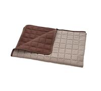 Cat and Dog Cooling Mat, Small Reversible Quilted Ice Silk Bed Pad with Bound Edges, Foldable Summer Crate Carrier Sofa Floor Cover for Indoor Outdoor Travel Use, 30 x 40 cm