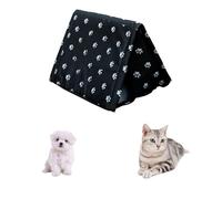 Cat And Dog Shelter, Waterproof Outdoor Cat House Foldable Warm Pet, Thickened Weatherproof Foldable, Rainproof ， Sunscreen ，Oxford Cloth (S,Black triangle)
