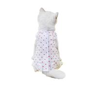 Cat Anti-licking Sterilization Clothes Pet Dog Surgical Clothing Kitten Recovery Suit Weaning Puppy Anti-scratch Body Strap Vest(RED,S)