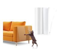 Cat Anti Scratch Deterrent Tape,Door Protector from Dog Scratching,Sofa Protectors From Pets,Clear Training Self Adhesive,Flexible Walls for Dog and Cat Clawing,Sofa,Couch,Door(20cmx3m)