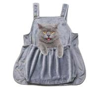 Cat Apron Carrier - Cat Carrier Bib, Travel Cat Carrier | Arctic Fleece Pet Carrier Apron Cozy Cat Sling, Dogs Front Shoulder Carry Cat Sleeping Bag for Indoor, Outdoor, Travel Use