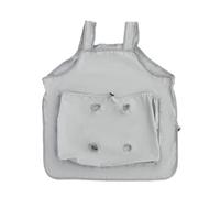 Cat Apron Carrier with Holes Adjustable Breathable Hands-Free | Cat Sling Carrier with Drawstring Pouch and Holes for Small Dogs, Puppies, Kittens, Rabbits, Small Pets, Grooming, Claw