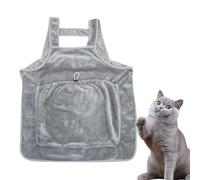 Cat Apron Holder, Pet Carrier Bag Apron - Adjustable Cat Carrier Bag Cat Carrier Pouch, Reusable Washable Pet Sleeping Bag