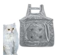 Cat Apron with Holes - Cat Wrap Carrying Device, Portable Pet Carrier, Companion Apron for Holding Kittens for Comfortable Pet Transport | Indoor Outdoor Travel Mobility Carrier Companion