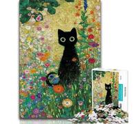 Cat Art 1000 Piece Jigsaw Puzzles for Adults,Challenging Family Activity Games DIY Toy for Home Wall Decor Gifts (75x50cm)
