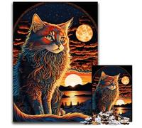 Cat Art Series Style 1000Piece Jigsaw Puzzle Puzzles for Adults for MotherS Day Birthdays Christmas 1000 PCS(38x26cm)