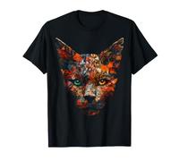 Cat Artwork Fantasy - Creative Animal Art Cat T-Shirt