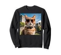 Cat At Blarney Castle In Ireland Sweatshirt