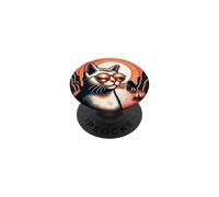 Cat At Ha Long Bay On A Vietnam Vacation PopSockets Adhesive PopGrip